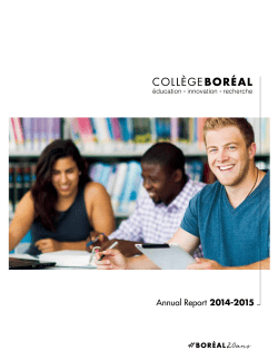 2014-2015 Annual Report