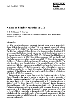A note on Schubert varieties in G/B