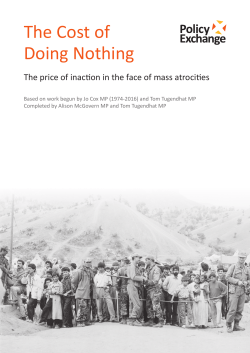The Cost of Doing Nothing