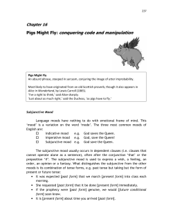 Pigs Might Fly: conquering code and manipulation