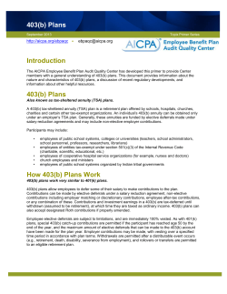 403(b) - AICPA