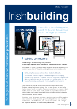 media pack pdf - Irish Building Magazine