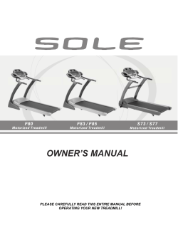 please carefully read this entire manual before