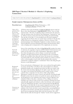 Elective 1: Exploring Connections