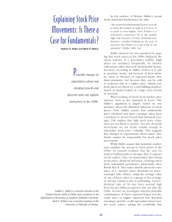 Explaining Stock Price Movements