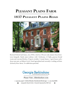 pleasant plains farm 1837 pleasant plains road