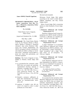 James ODOM, Plaintiff&ndash;Appellant, v. MICROSOFT