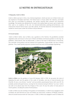 le notre in entrecasteaux