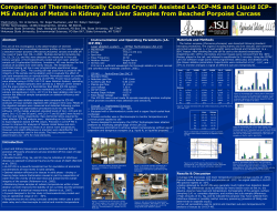 Comparison of Thermoelectrically Cooled Cryocell