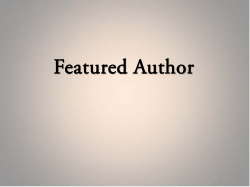 Featured Author