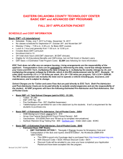Fall 2017 Packet - Eastern Oklahoma County Technology Center