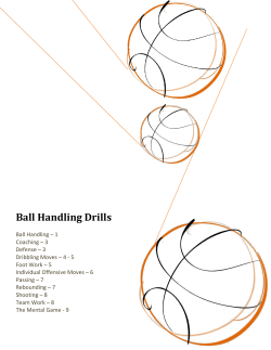 Ball Handling Drills