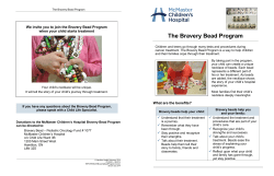 Bravery Bead Program - Hamilton Health Sciences