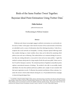 paper - Pablo Barber&aacute;