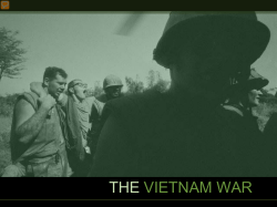 THE VIETNAM WAR - studythepast.com