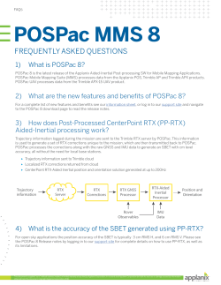 POSPac MMS 8