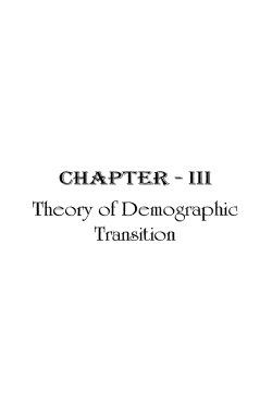 theory of demographic transition