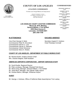 Minutes March 30, 2016 - Los Angeles County Department of Public