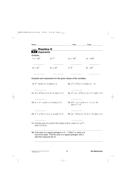 Practice C 4-1