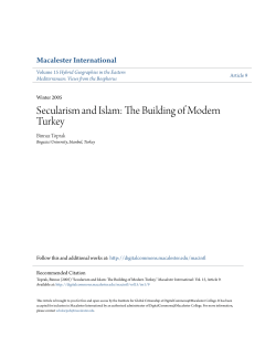 Secularism and Islam: The Building of Modern Turkey