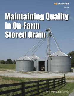 Maintaining Quality in On-Farm Stored Grain