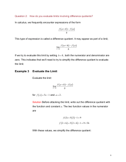 Example 3 Evaluate the Limit