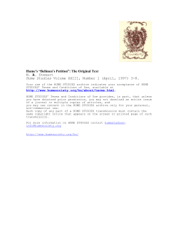 Searchable pdf - The Hume Society