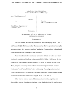 motion for summary judgment