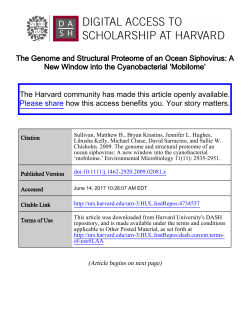 The Genome and Structural Proteome of an Ocean Siphovirus: A