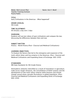 Media &ndash; Rich Lesson Plan - 1st draft