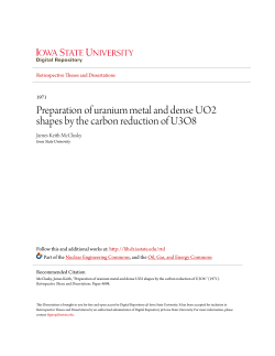 Preparation of uranium metal and dense UO2 shapes by the carbon