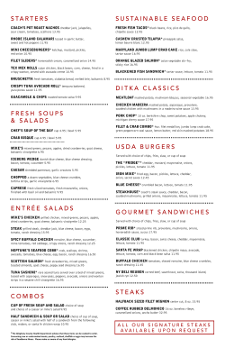 CASHEW CRUSTED TILAPIA* pineapple salsa