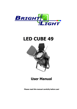 LED CUBE 49