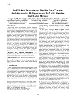 An Efficient Scalable and Flexible Data Transfer Architecture for