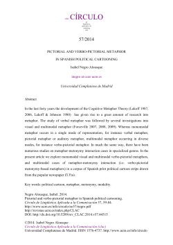 Isabel Negro 2014 Pictorial and verbo