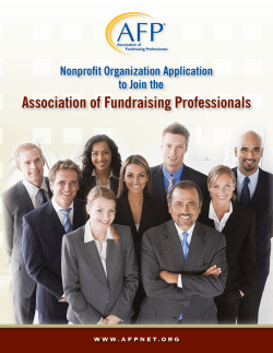 Association of Fundraising Professionals