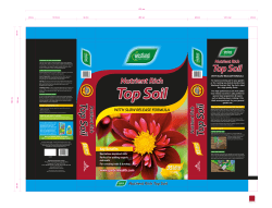 Nutrient Enriched Top Soil 35L