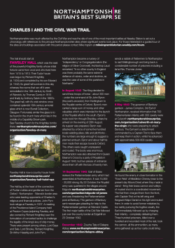 charles i and the civil war trail