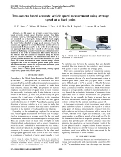 Two-Camera Based Accurate Vehicle Speed Measurement Using