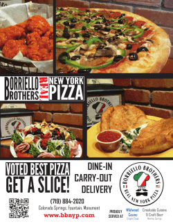 Brothers Calzone - Borriello Brothers