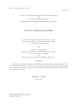 http://www.ictp. trieste.it/~pub_off IC/97/154 United Nations