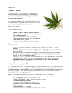 Marijuana - Interior Health
