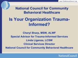 Is Your Organization Trauma-Informed?