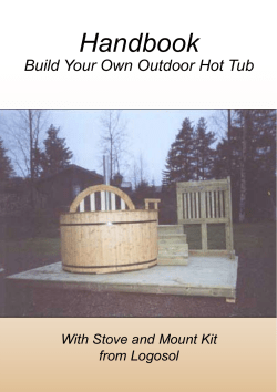 Build Your Own Outdoor Hot Tub