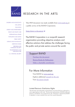State Arts Agencies 1965-2003
