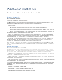 Punctuation Practice Key