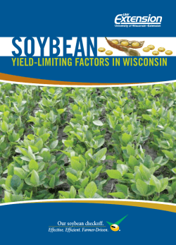 Top 10 Yield Limiting Factors in WI Soybean