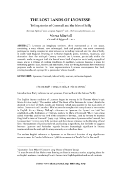 Telling stories of Cornwall and the Isles of Scilly