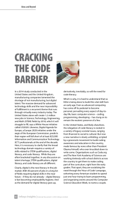Cracking the Code Barrier