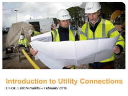 Introduction to Utility Connections